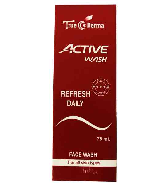 Active face outlet wash